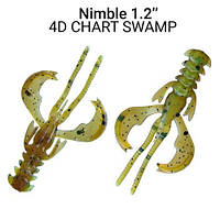 Силікон Crazy Fish Nimble 1.2" 76-30-4d-5 часник