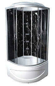 Душовий бокс TKF90 Чорний онікс BG 90x90x213