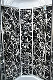 Душовий бокс TKF 100 Чорна павутина BG 100x100x213, фото 3