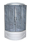 Душовий бокс TKF90 Мармур BG 90x90x213, фото 3