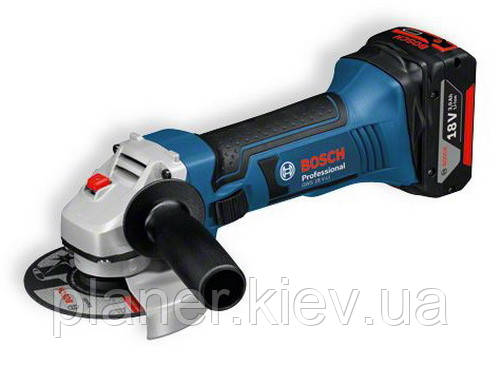 Акумуляторна кутова шліфувальна машина Bosch GWS 18 V-LI Professional (060193A30A)