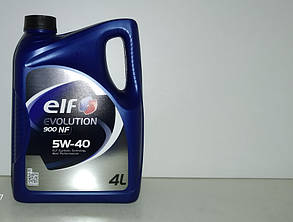 ELF Олива моторна Evolution 900 NF 5W-40 4 л