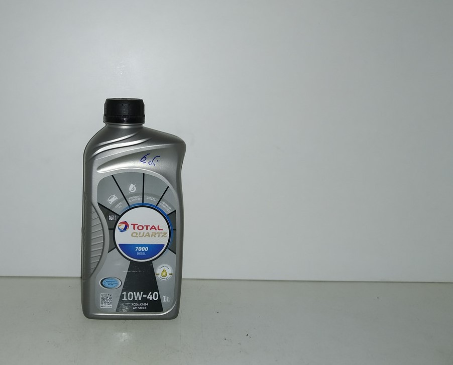 TOTAL Олива моторна Quartz 7000 Diesel 10w40 1л, фото 1