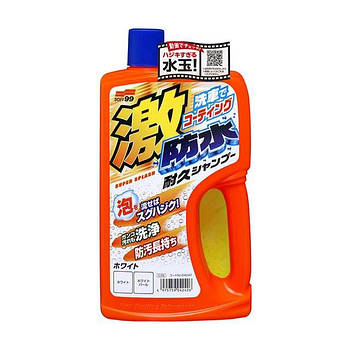 Шампунь SOFT99 Water Block Shampoo White з водовідштовхувальним ефектом для світлих кольорів 750 мл