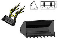 Ковш погрузочный 0,8 м. куб.