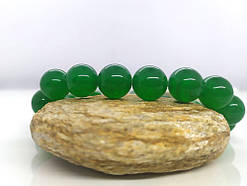 Нефрит 12 мм, круглий 1 шт.