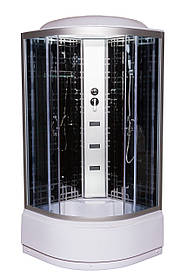 Душовий бокс Vivia 95 print RC 90х90х215 глибокий піддон