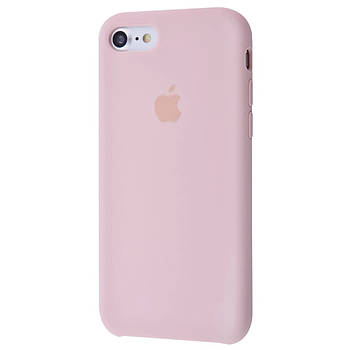 Чохол Silicone case для IPhone 7 (01) Pink Sand пудра
