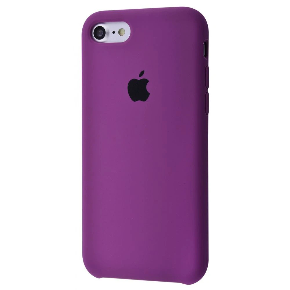 Чохол Silicone case для IPhone 8 Purple фіолетовий