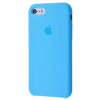 Чохол Silicone case для IPhone 7 Blue синій