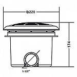 Злив донний Emaux EM2832V лайнер, фото 2