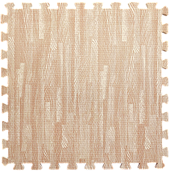 Модульне підлогове покриття Рожеве дерево 600*600*10 мм EVA панелі-пазли м'який підлогу килимок (МР3)