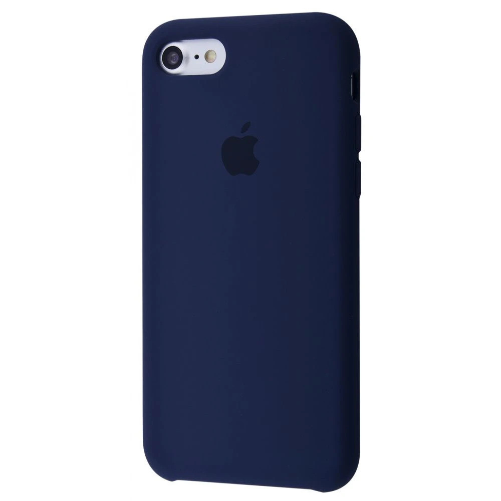 Чохол Silicone case для IPhone 7 Dark blue темно-синій