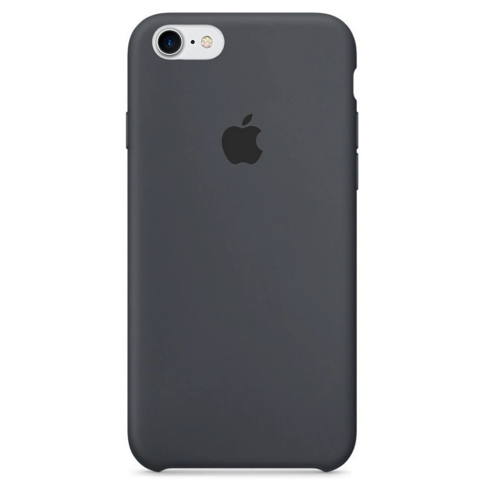 Чохол Silicone case для IPhone 7 Dark grey темно-сірий, фото 1