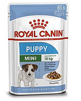 Ryal Canin Mini Puppy (Рояв Канін Міні Паппі) вологий корм для цуценят дрібних порід до 10 місяців 0,085 кг.