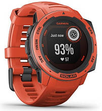 Смарт-годинник Garmin Instinct Solar Flame Red