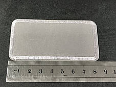 Нашивка Прямокутник Світловідбивний 85х42 мм, фото 3