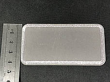 Нашивка Прямокутник Світловідбивний 85х42 мм, фото 2