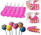 Форма для випічки Party Lolli Cakes | Форма для кейк попсов | Силіконова форма, фото 3