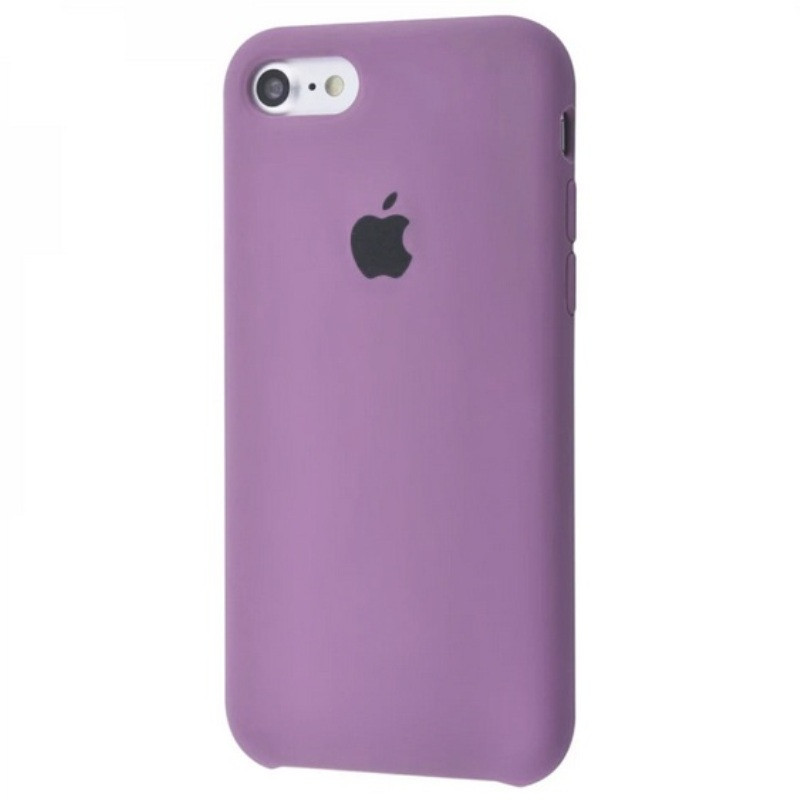 Чохол Silicone case для IPhone 7 Blueberry чорниця