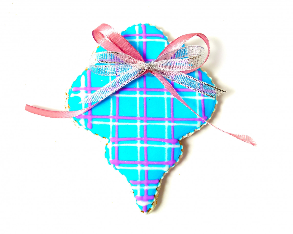 Металева вирубка для пряників "Новорічна іграшка 8" 1шт