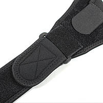 Фіксатор плечового суглоба AOLIKES A-1697 Left black підтримка для спини 18 шт., фото 6