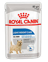 Royal Canin Light Weight Care (Роял Канин Ол Сайзес Лайт Вейт Кер) влажный корм для собак склонных к ожирению 85 г х 12 шт