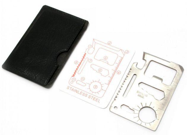 Мультитул кредитка 11 в 1, фото 1