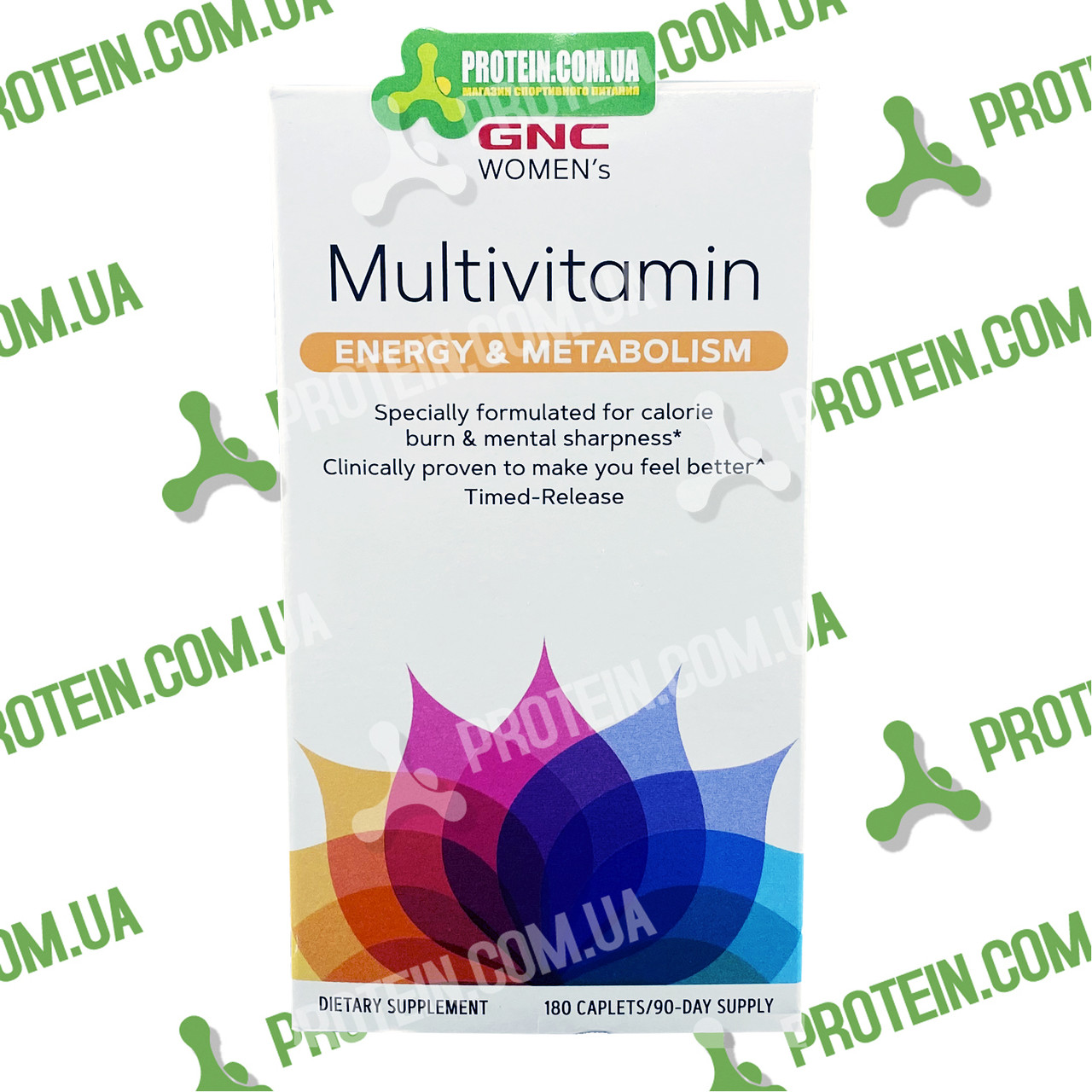 Імунітет Вітаміни жіночі USA ORIGINAL!! GNC Women`s Multivitamin Energy & Metabolism 180 таб
