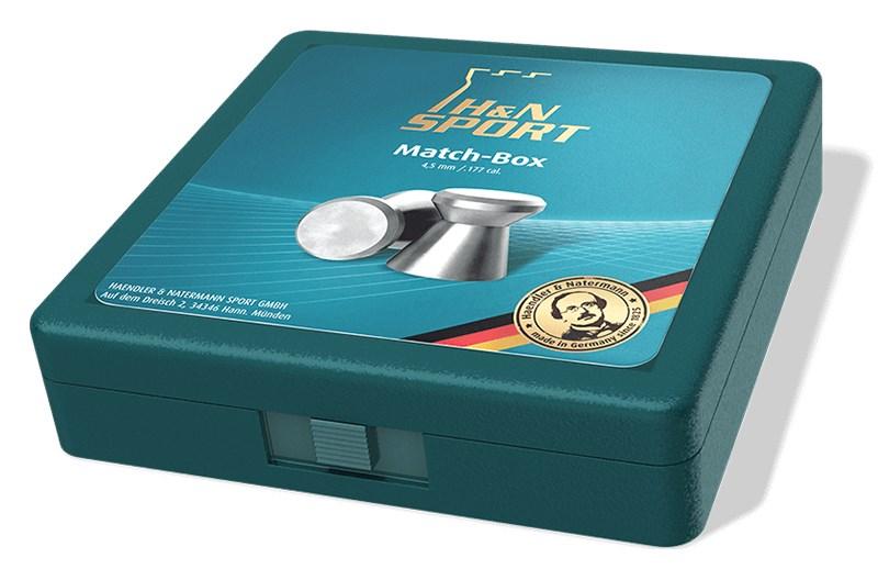 Коробка для куль H&N Match Box на 100 куль калібру 4,5 мм, фото 1