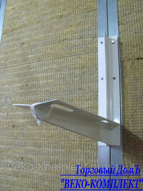 Кронштейн для кондиционеров L-450мм, сталь, порошк.покрас. (под 7-9-12 конд) - фото 2 - id-p6118129