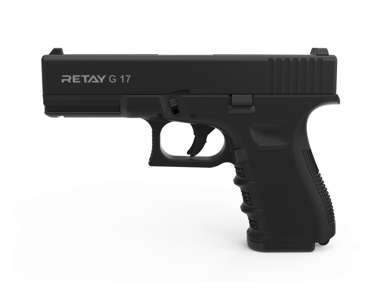 Пістолет стартовий Retay G 17, 9 мм. Колір — Black