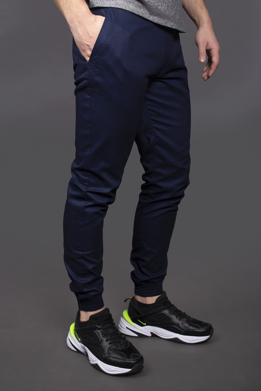 Брюки Карго Мужские Весенние Осенние Летние Cargo Classic Темно-синие ...