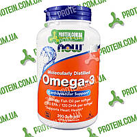 Риб'ячий Жир USA ORIGINAL!! NOW Omega-3 1000 мг 200 капс