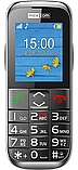 Кнопковий мобільний телефон для літніх людей з підставкою для зарядки Maxcom MM720, фото 2