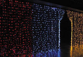 Світлодіодна гірлянда-2м * 2м IP44 біла вулична ECOLEND