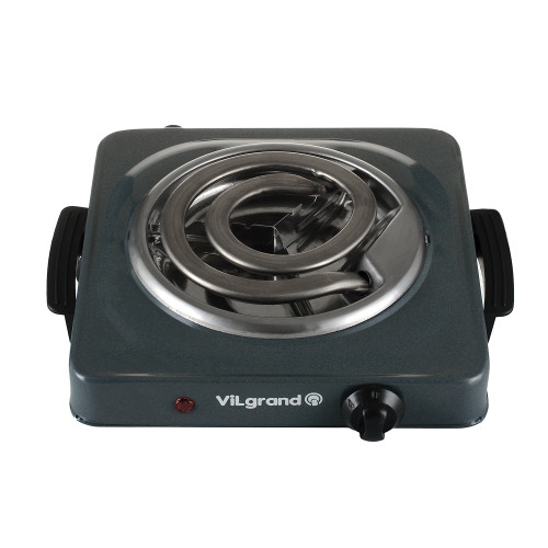 Плита настільна ViLgrand VHP-141D grey 1000 Вт 1 конфорка
