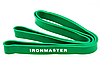 Гума для підтягувань (стрічка силова) 97660-29 IRONMASTER (розмір 2080x45x2,9мм, жорсткість 16-39кг, зелений), фото 2