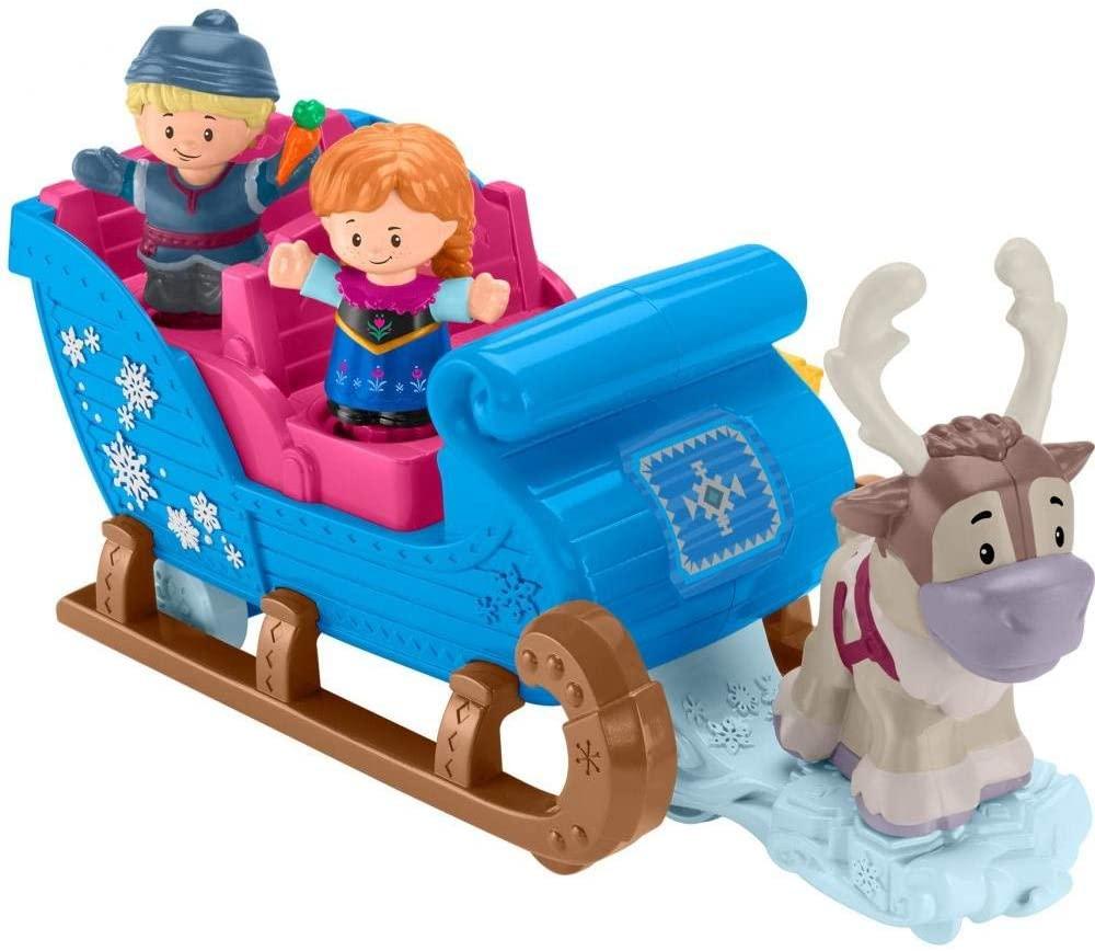 Ігровий набір Fisher-Price Disney Frozen Kristoff's Sleigh by Little People Дісней Сани Крістофа (GLK14)