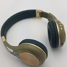 Бездротові Bluetooth-навушники FOKS Wireless Headphones SY-BT1607 green / green/blue, фото 2