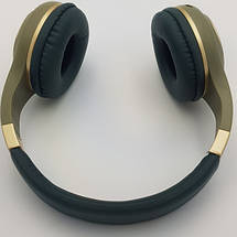 Бездротові Bluetooth-навушники FOKS Wireless Headphones SY-BT1607 green / green/blue, фото 3