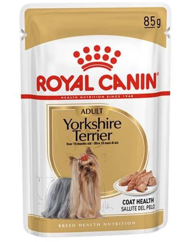 Royal Canin Yorkshire Terrier (Роял Канін Йоркшир Тер'єр) вологий корм для йоркширських тер'єрів 85 г. х 12 шт.