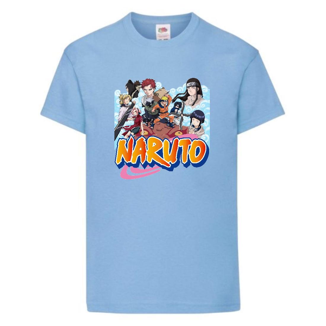 Футболка Naruto (Naruto - 0024) світло голубой104-116-128-140-152-164 розмір