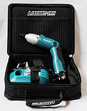 Акумуляторна викрутка Makita DF011DS 7,2В, фото 3