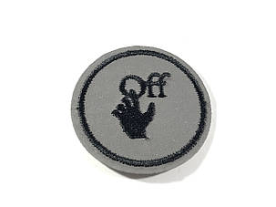 Нашивка OFF Світловідбивний 45х45 мм, фото 1