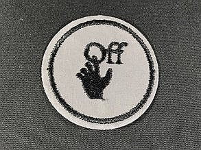 Нашивка OFF Світловідбивний 45х45 мм, фото 3