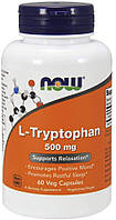 Now Foods L-Tryptophan 500mg 60 капсул