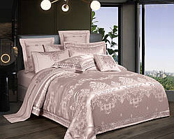 Комплект постільної білизни Love You Жакард 1-41 Євро 200х220 см (62008)