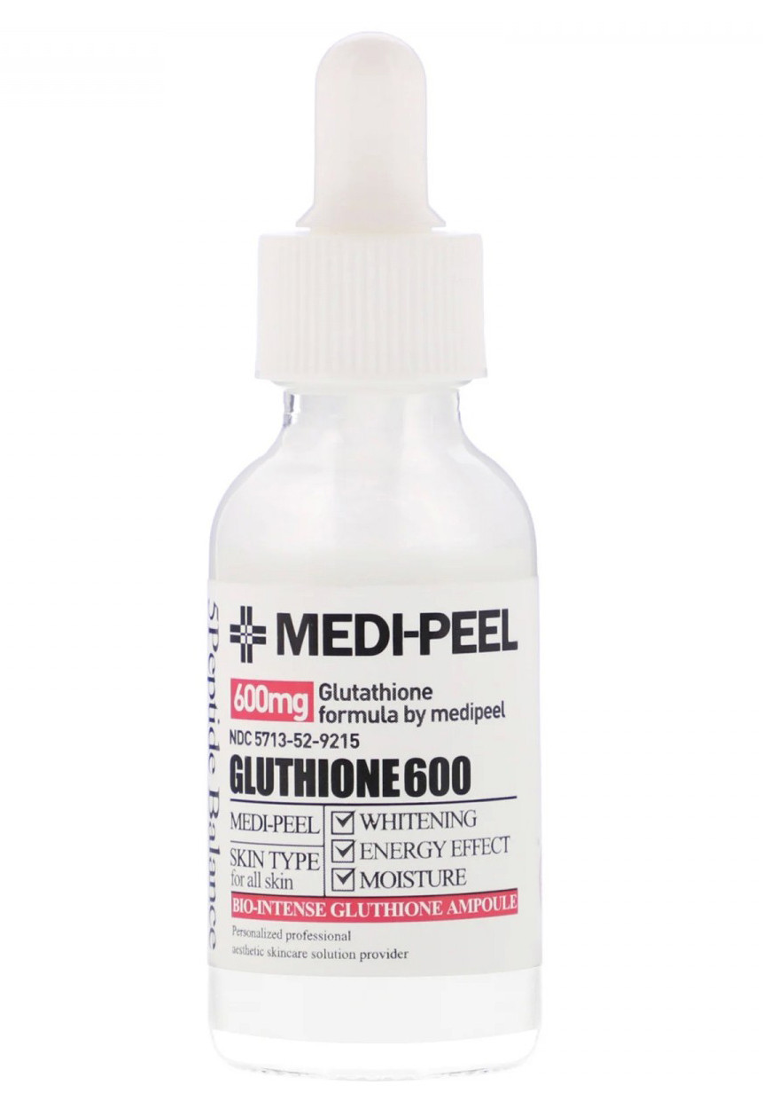 Освітлювальна ампульна сироватка з глутодіоном Medi-Peel Bio-Intense Gluthione 600 White Ampoule 30 мл