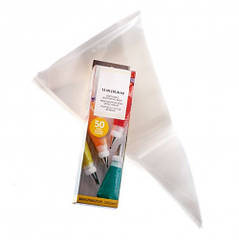 Щільні одноразові мішки кондитерські 50 штук 30.4 см